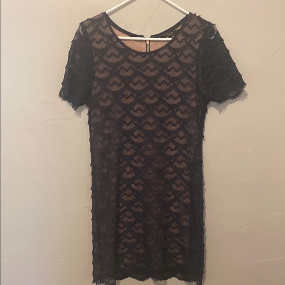 Anthropologie Dresses & Skirts - Anthropologie Sanctuary Navy Blue Lace Sheath Dress Woman Small